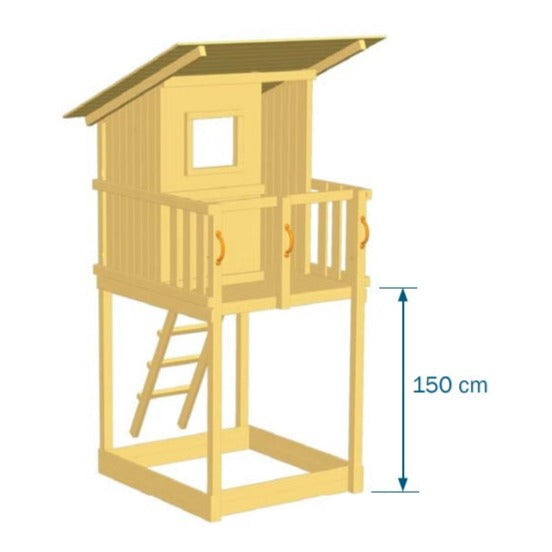 Rotaļu laukums Beach hut ar aktivitāšu moduli Challanger