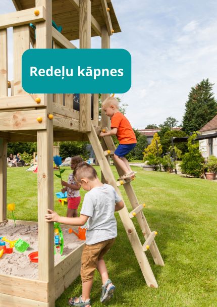 bērnu rotaļu laukumu izgatavošana