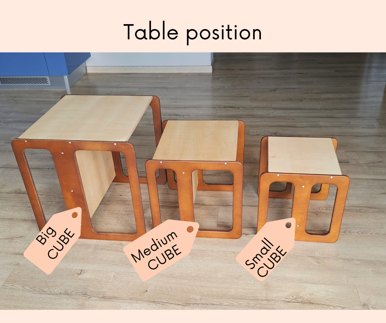 Montessori Kinderwürfel-Set