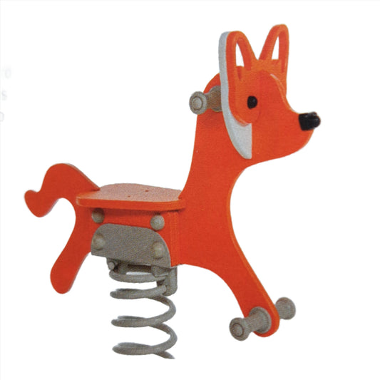 Spring toy - FOX, collection ‘FAIRYTALE’ with spring type ‘small’