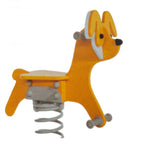 Spring toy - DOG, collection ‘FAIRYTALE’ with spring type ‘small’