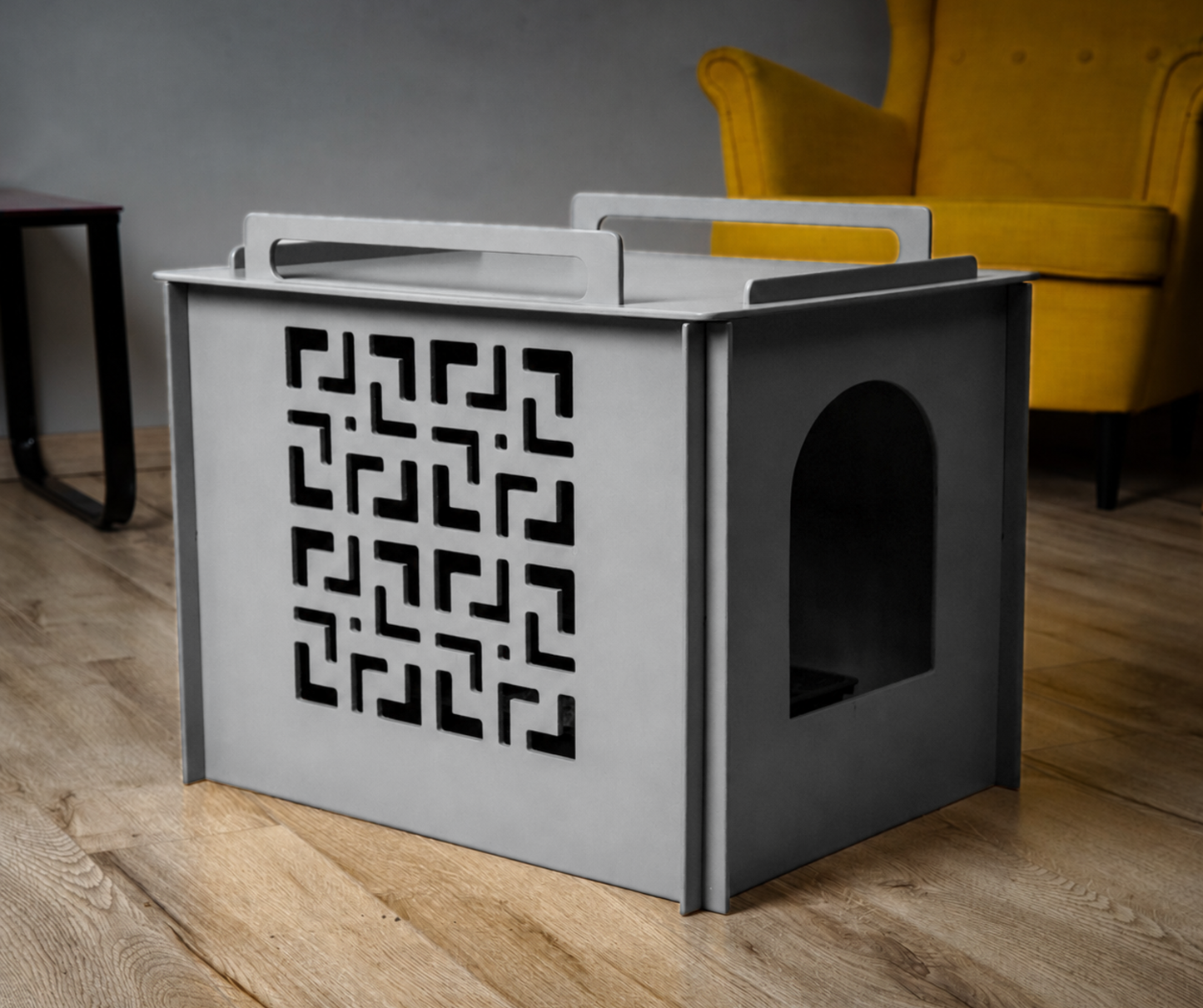 Cat litter box cover