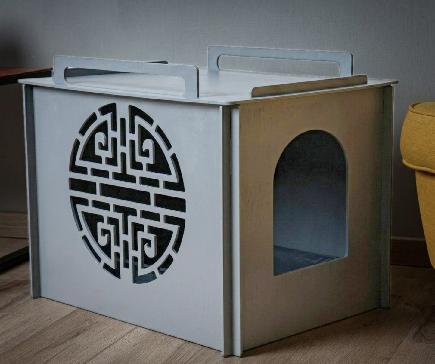 Cat litter box cover
