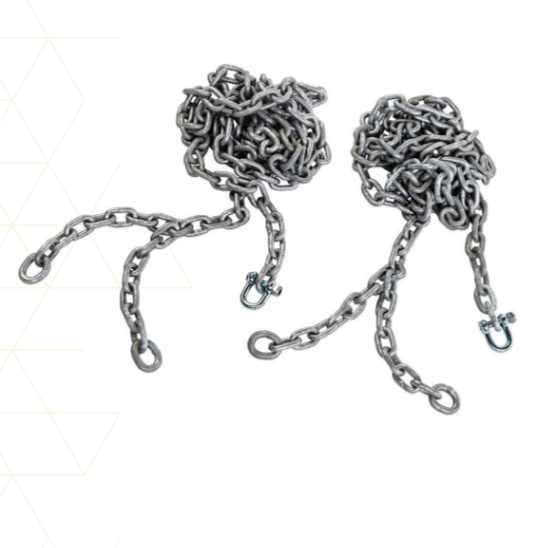 Chainset for rubber baby seat