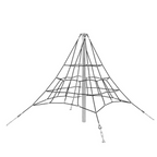 Armed rope pyramid net - 2,0 m
