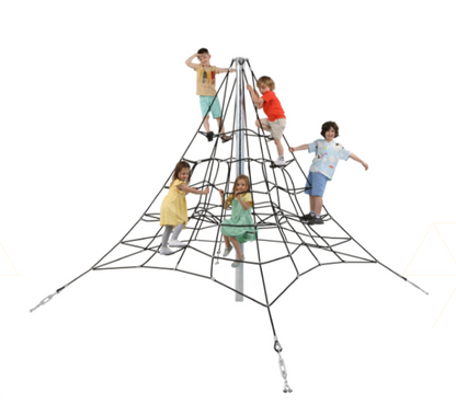 Armed rope pyramid net - 2,7 m