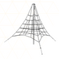 Armed rope pyramid net - 2,7 m