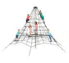 Armed rope pyramid net - 3.5 m