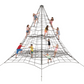 Armed rope pyramid net - 5.5 m