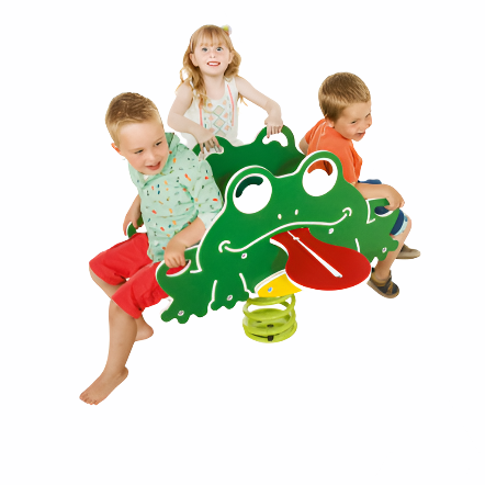 Spring toy - FROG QUARTET