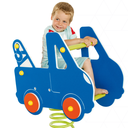 Spring toy - TOW TRUCK