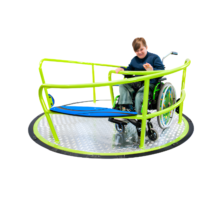 carousel Helica, easy access, space for two wheelchairs