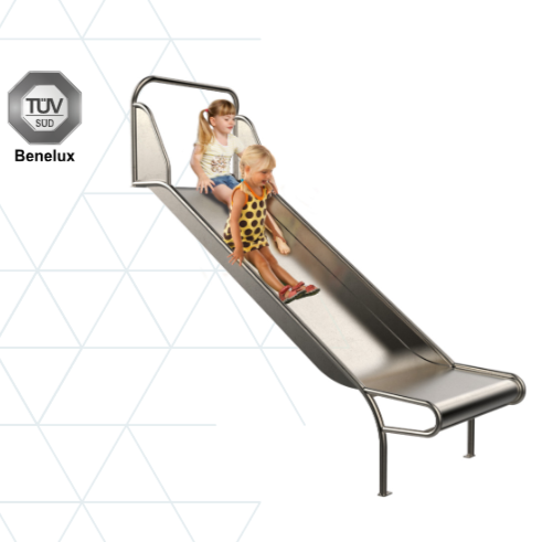 Stainless steel slide ‘Stur’ - width 1000mm