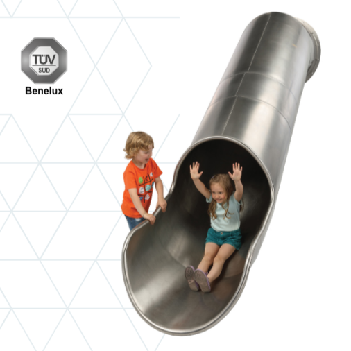Stainless steel tube slide