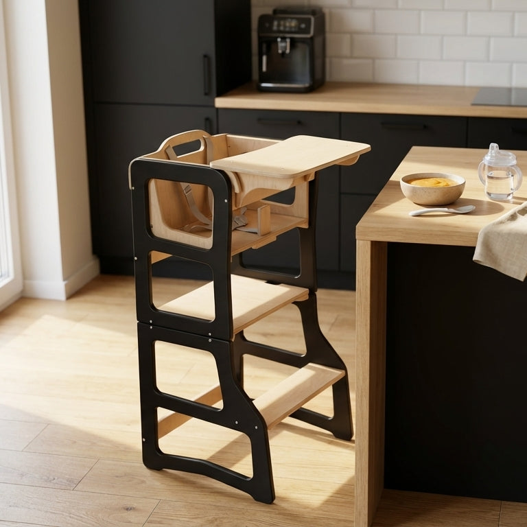 Bērnu virtuves tornītis 4 in 1