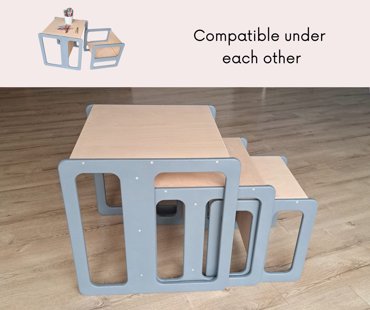 Montessori Kinderwürfel-Set