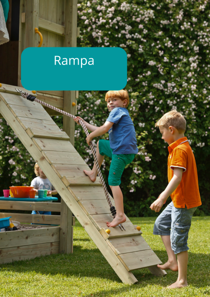 Rotaļu laukums Beach hut ar šūpoļu moduli