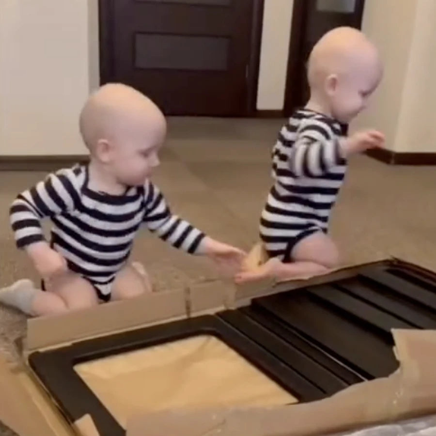 Twins unpacking the tower